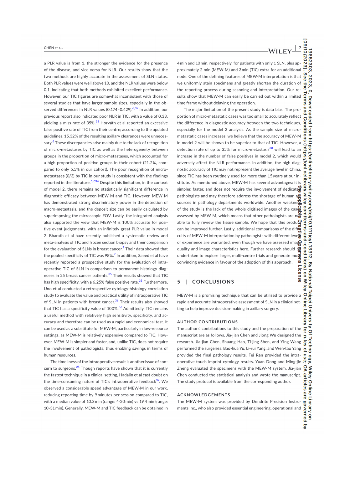 A prospective comparison of a modified miniaturised hand-held epifluorescence microscope and touch imprint cytologyfor evaluation of axillary sentinel lymph nodes intraoperativelyin breast cancer pati(圖7)